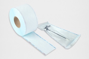 SteriCLIN doorzichtige platte rollen met papier en film