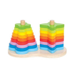 Double Rainbow Stacker E0406