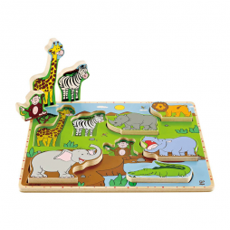 Wild Animals Stand Up Puzzle E1451