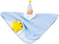 Organic Towel Doll light blue with Stars 0174867