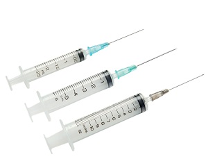Terumo spuit met naald