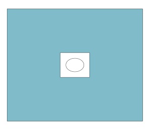 Zelfklevend oogvenster